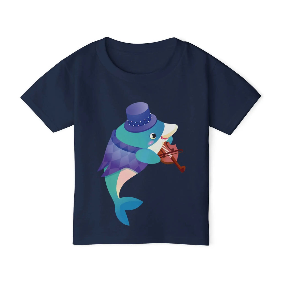 Whimsical Fish Toddler T-shirt, Cute Kids Shirt, Toddler Summer Apparel, Gift for Fish Lovers, Fun Playtime Tee